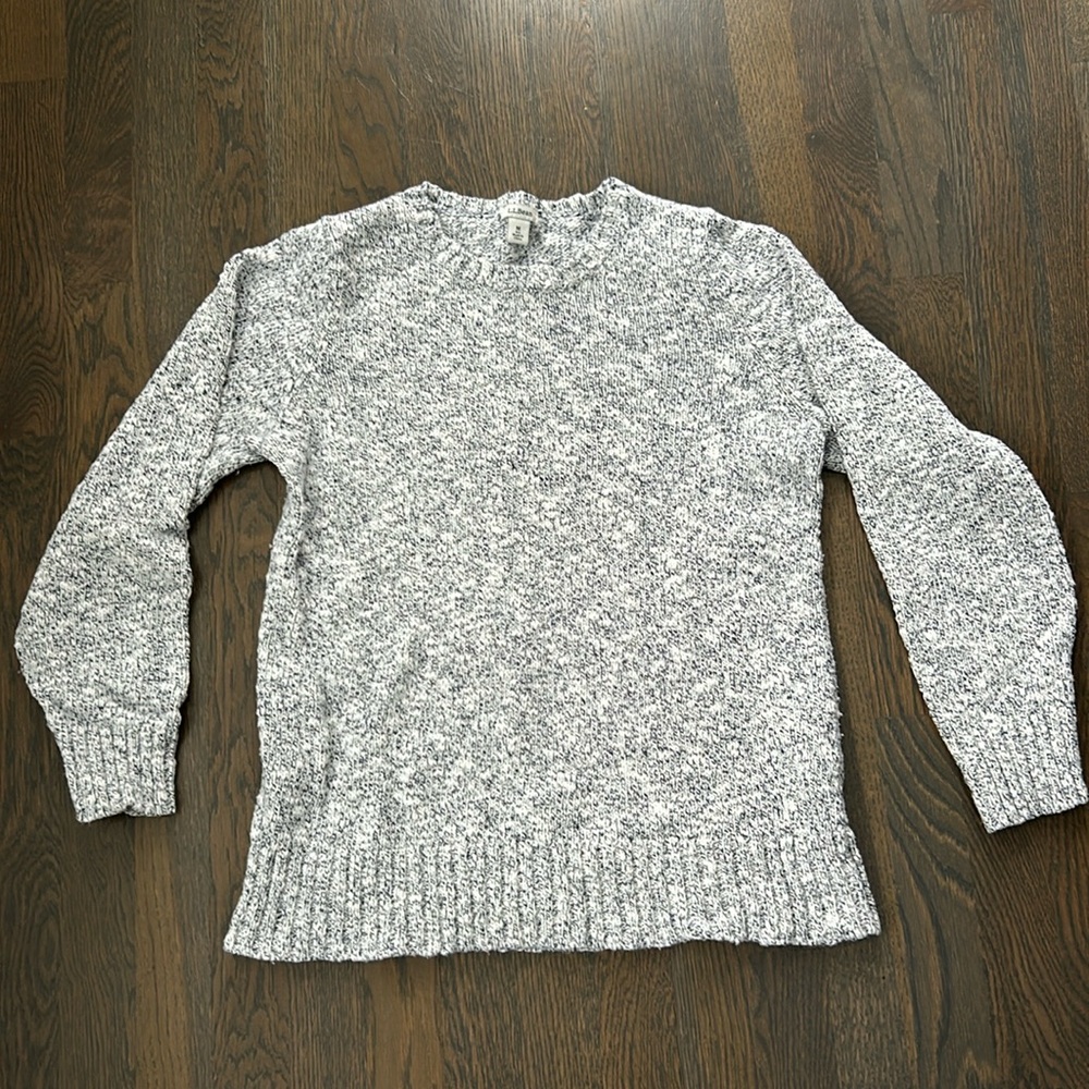 L.L. Bean Crewneck Cotton Ragg Sweater